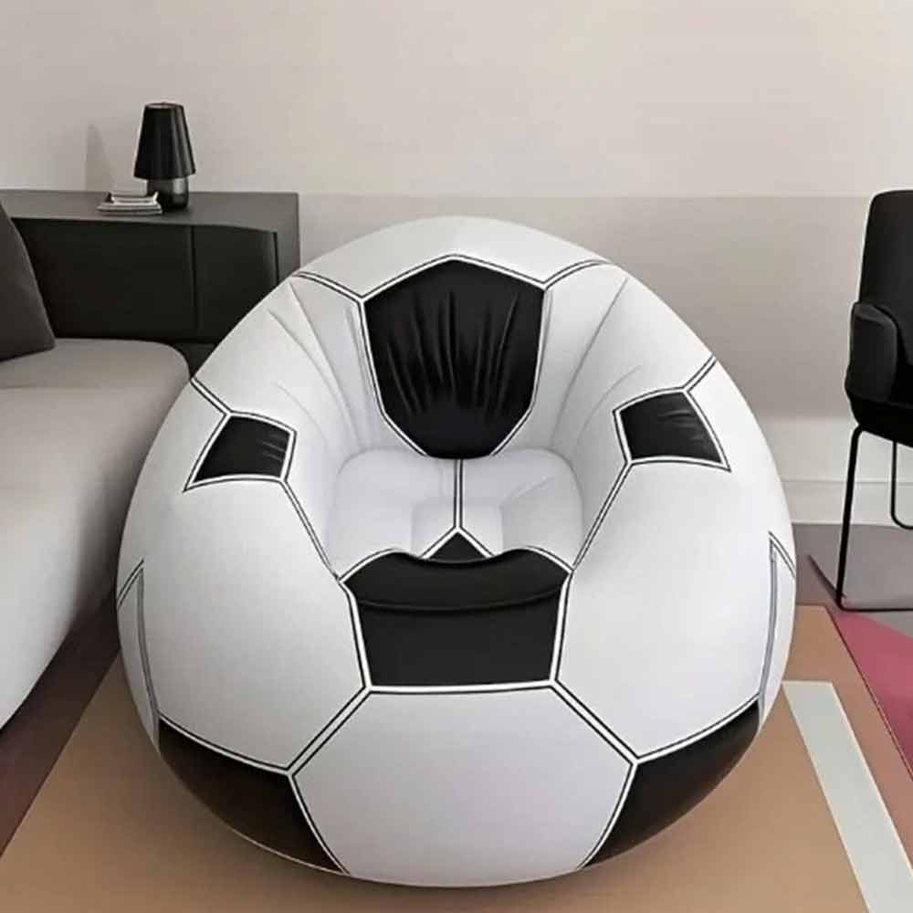 Inflatable Football Sofa – PVC Waterproof Inflatable Chair for Indoor & Outdoor Use