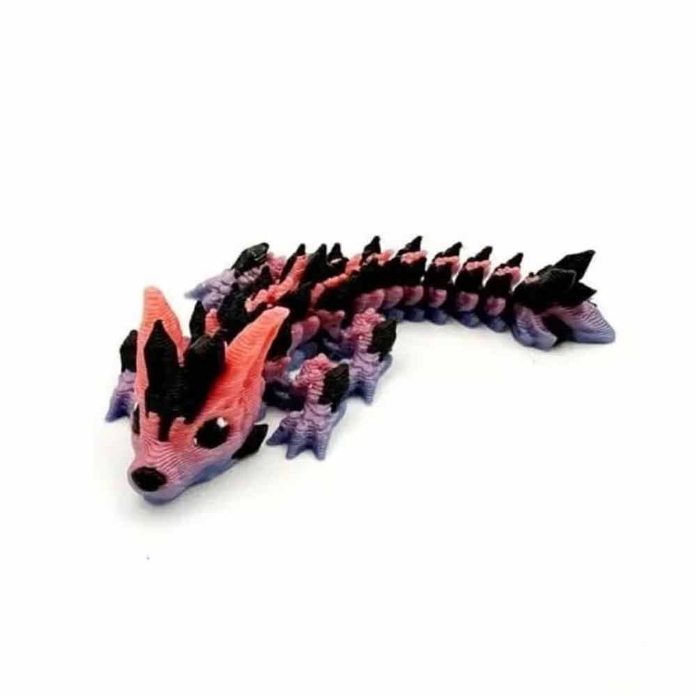 6-Pack Small Mystery Dragon Eggs – 3D Printed Easter Eggs with Surprise Colored Dragon Inside (Fun Kids Toy Gift)