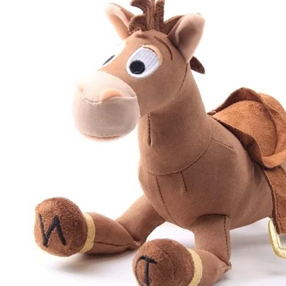 25cm Horse Toy Soft Plush Stuffed Doll, Cute Action Animal Toy Gift