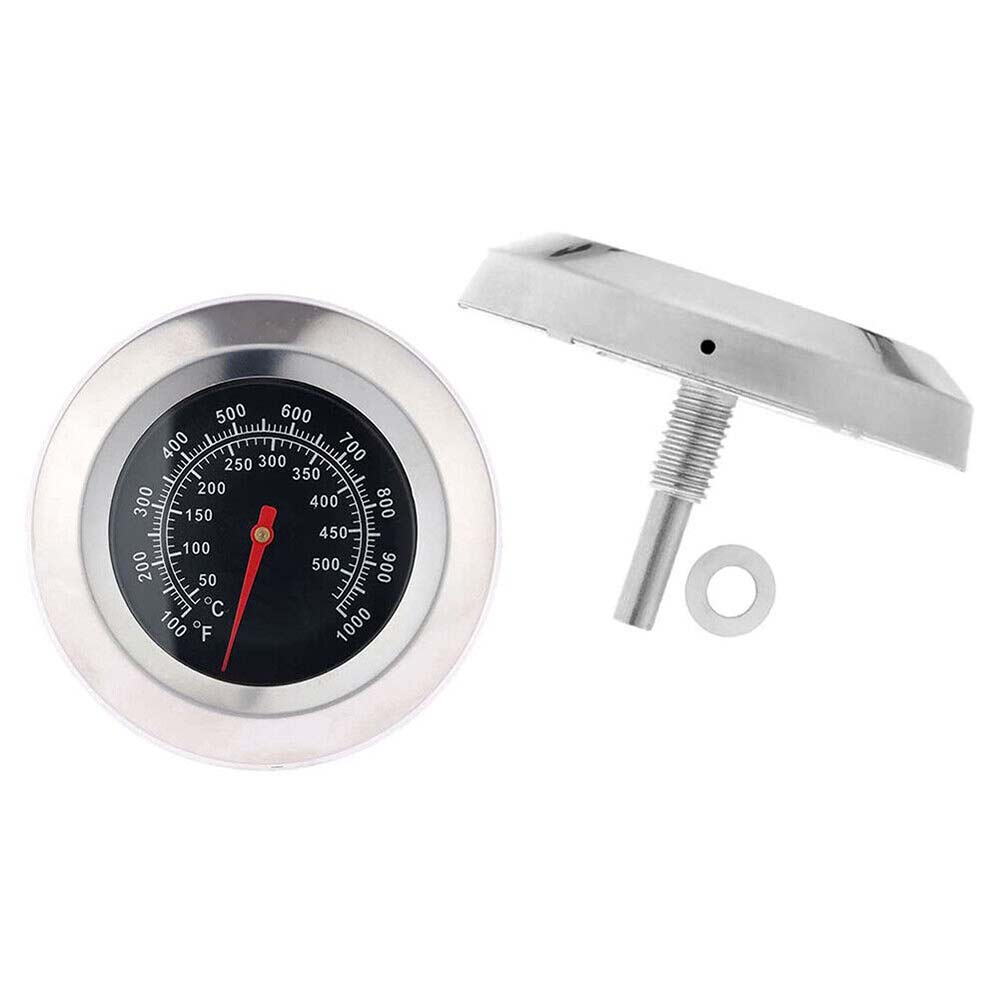 Stainless Steel Oven Thermometer BBQ Temperature Gauge Kitchen Barbecue