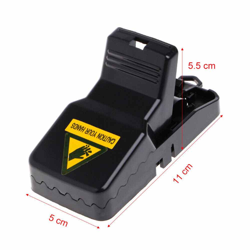 6x Plastic Mouse Traps Reusable Mice Rat Snare Catcher Rodent Indoor Catch