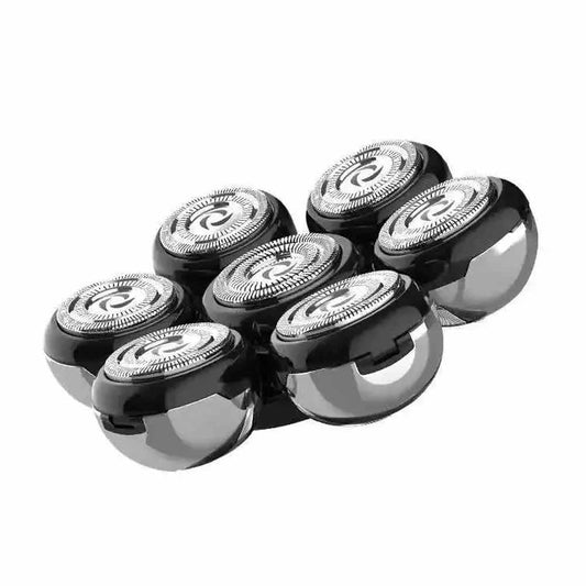 Mens 7 Blade Razor Replacement Shaving Heads Floating Washable Electric 7D Shave