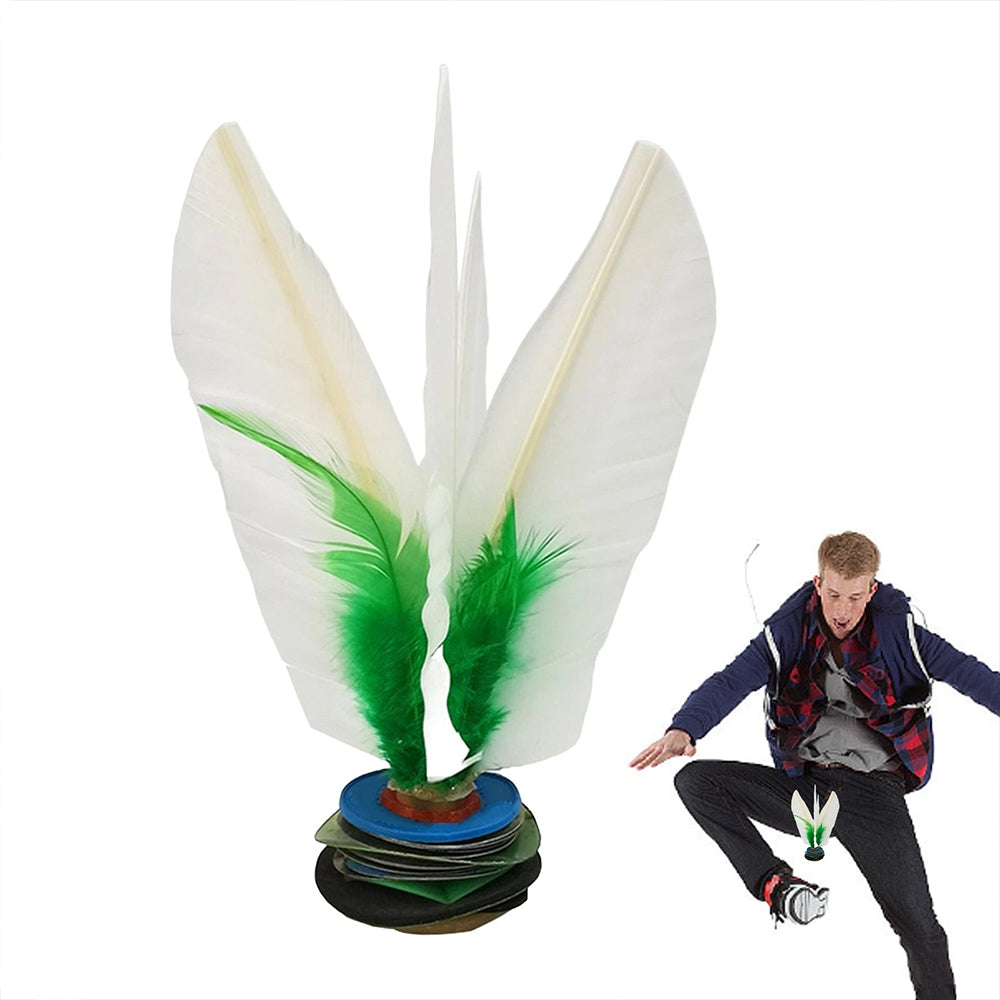 5PCS Kick Shuttlecock – Goose Feathers Jianzi, Foot Kick Sport Shuttlecock, 16cm