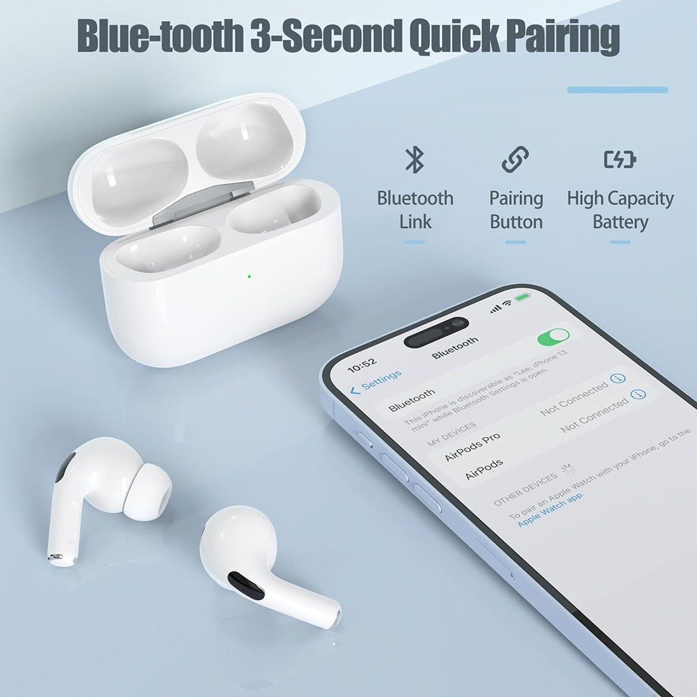 USB-C Replacement Wireless Charging Case for AirPods 3/4/Pro (1st, 2nd & 3rd Gen)