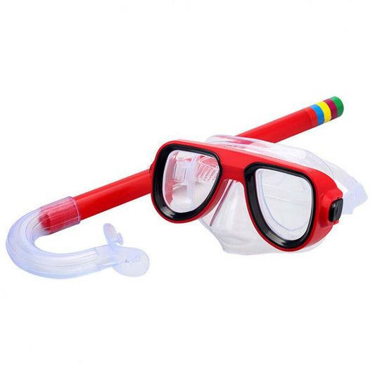 Children's Diving Kit Adjustable Swim Snorkelling Facial Shield Breathing Tube