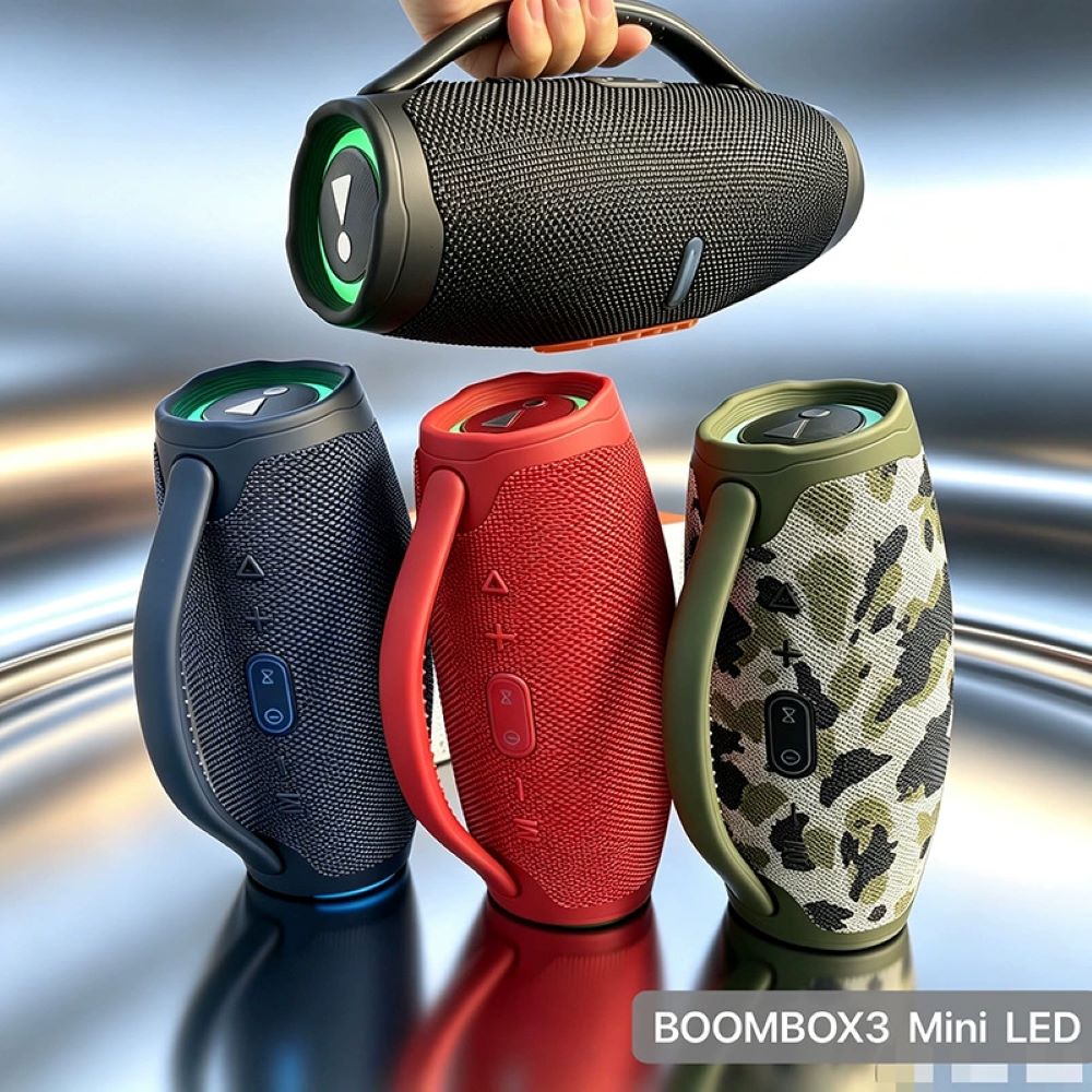 Handheld Outdoor Bluetooth Subwoofer – Wireless Portable Bass Speaker