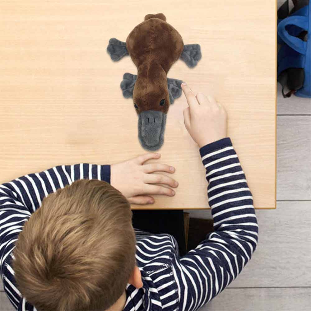 Simulation Animal Platypus Plush Doll Australian Duckbill Stuffed Toys Gift 20cm
