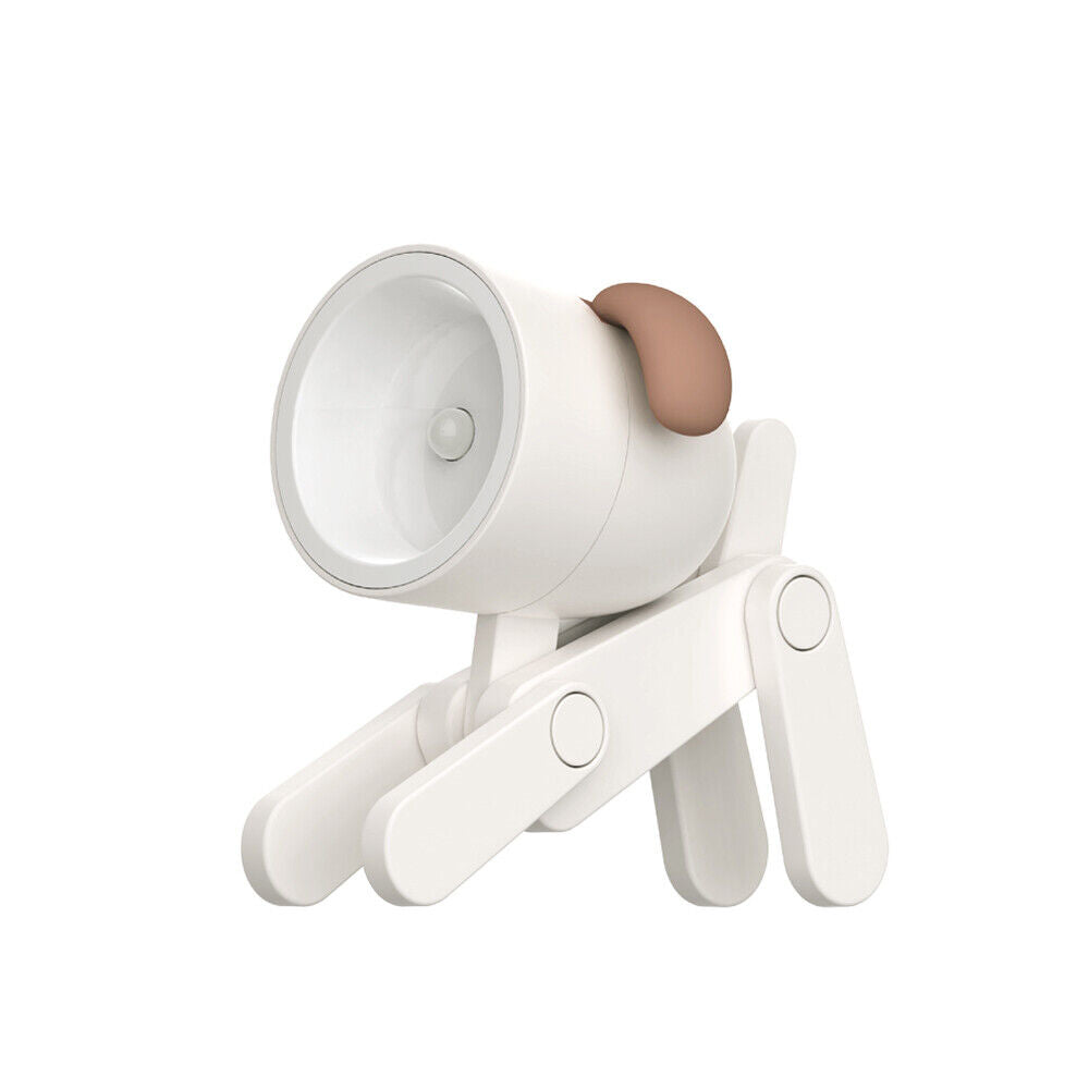 Cute Folding Animal Pet Light  Mini LED Night Light Cartoon Table Lamp Room Decor