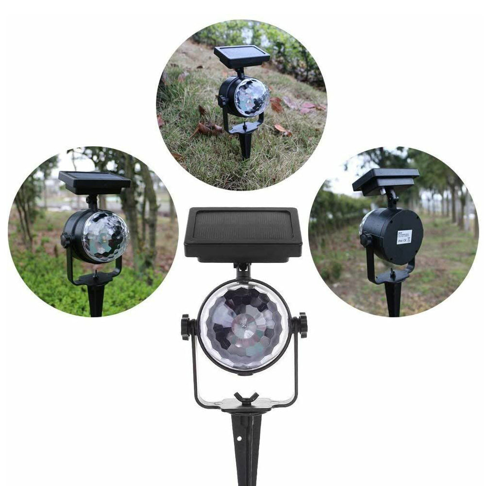 Solar Laser Star Projector Light – Waterproof, Outdoor Christmas & Garden Decoration