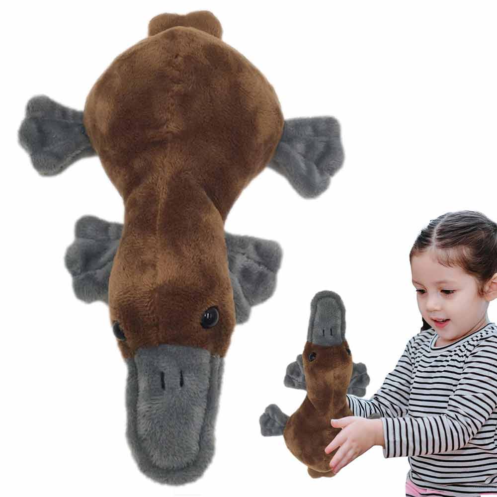 Simulation Animal Platypus Plush Doll Australian Duckbill Stuffed Toys Gift 20cm