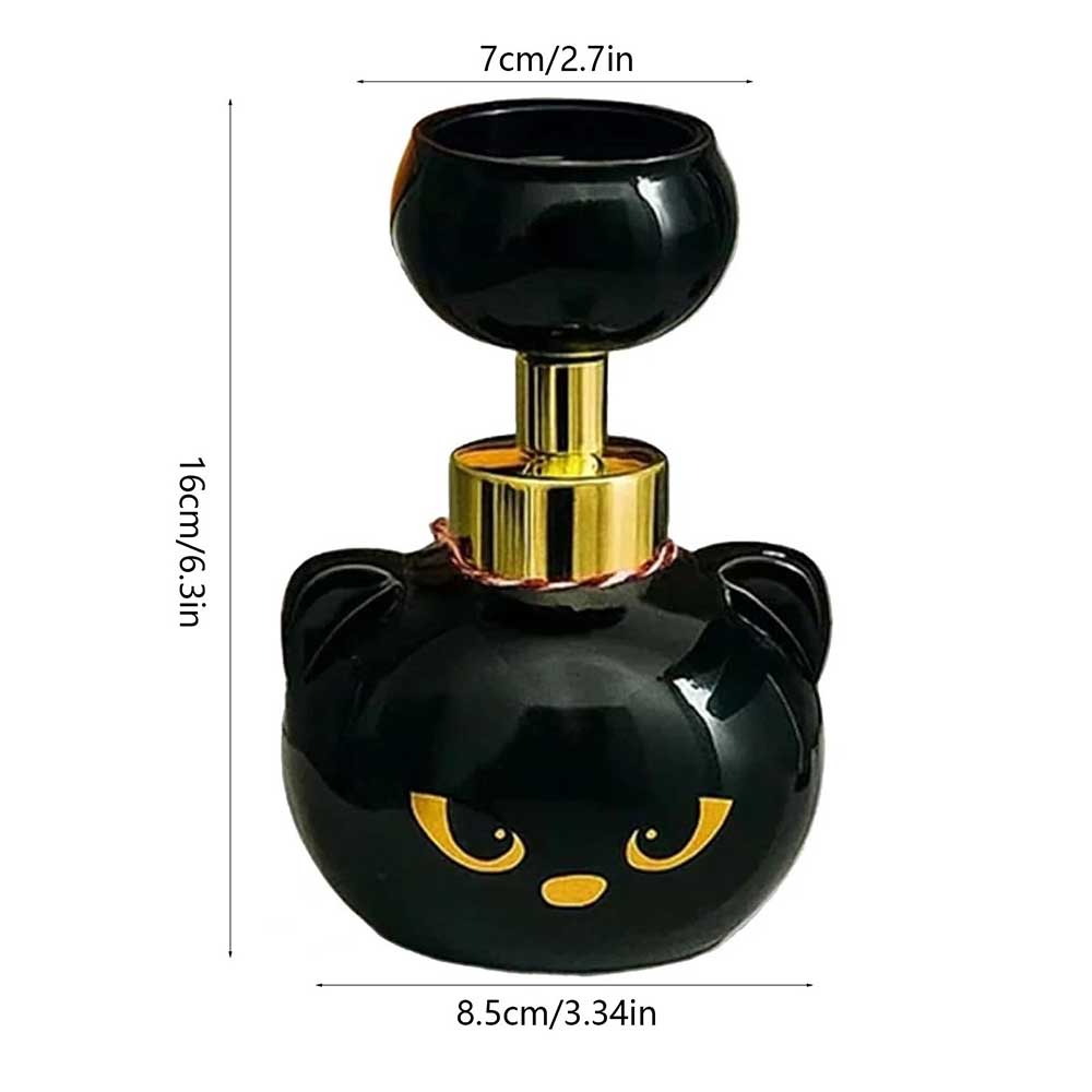 Magic Cat Paw Foam Soap Dispenser - Cute Halloween Hand Wash Dispenser with Refillable Bottle