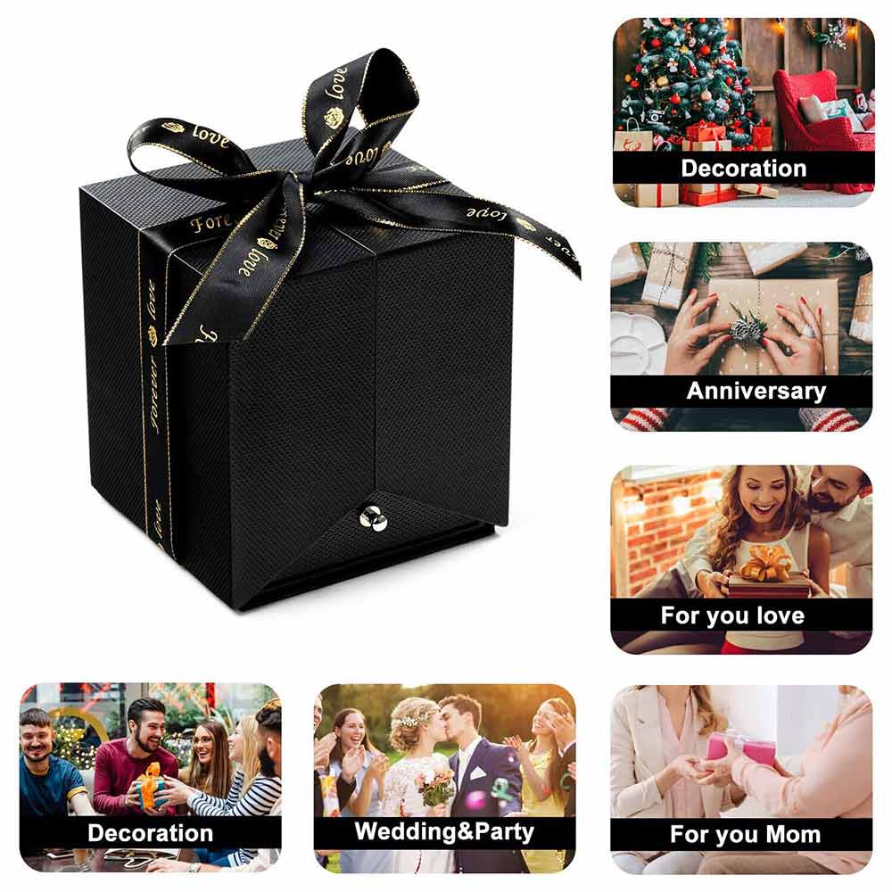 Preserved Rose Containers Eternal Flower Jewellery Surprise Box Valentine Gifts