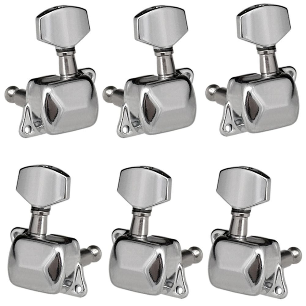 6x Guitar Tuning Pegs String Tuners Machine Heads Acoustic Electric Guitar Parts 3L3R