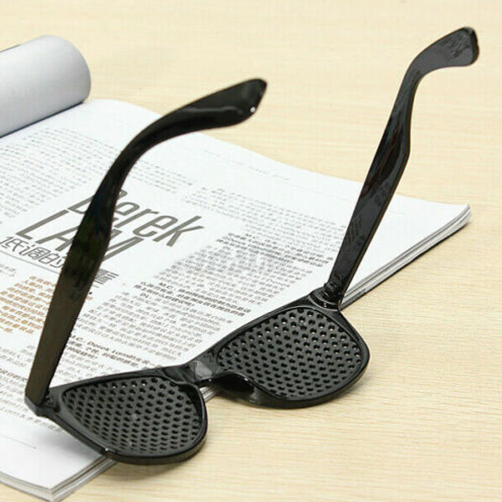 2 Pairs Pinhole Glasses – Anti-Fatigue Stenopeic Eyewear for Natural Vision Improvement & Eye Relaxation