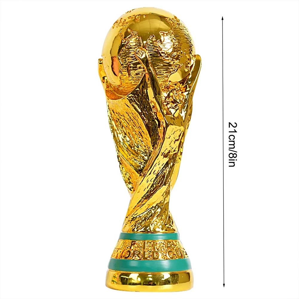 2026 World Cup Golden Football Trophy – Resin Ornament, Gift for England Football Fans