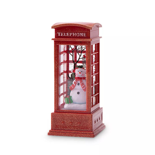Christmas LED Light Up Lantern Xmas Santa Claus Table Lamp Ornament Decor Gifts