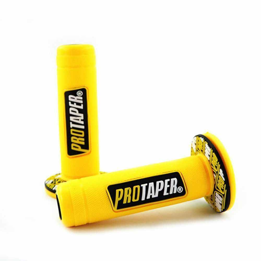 7/8" Motorcycle Hand Grips Pair Rubber Gel Brake Hands Pit Dirt Bike Motocross Motorcycle