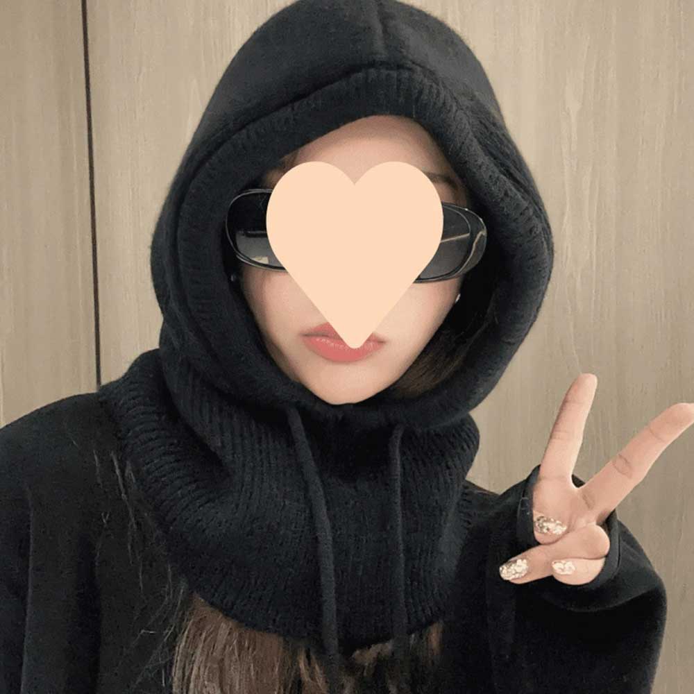 Thermal Knitted Balaclava - Winter Ski Face Neck Warmer Scarf Snood Hood