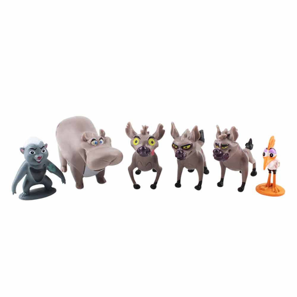 12Pcs Lion King Simba Nala Timon Pumbaa PVC Action Figures Model Cake Topper
