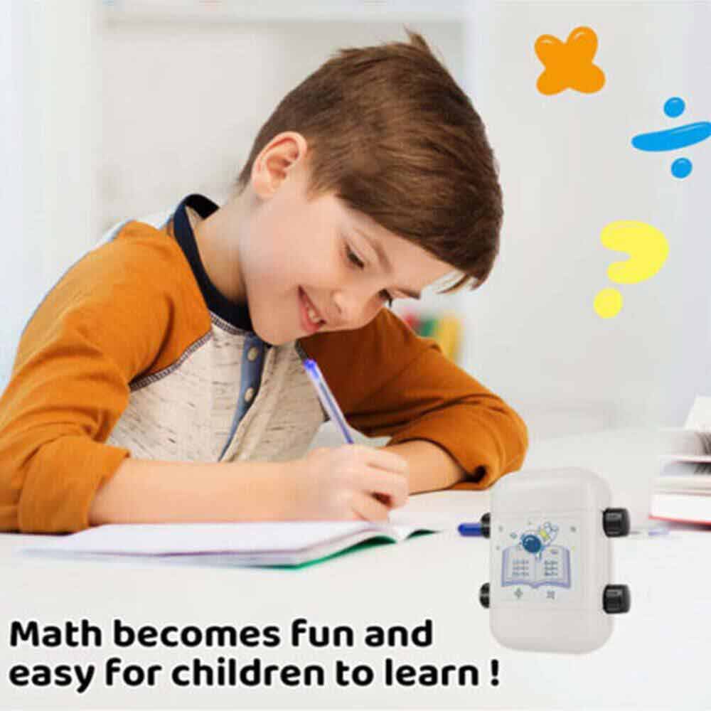 Digital Roller Teaching Stamp Math Practice for Kids Brain Improvement Device