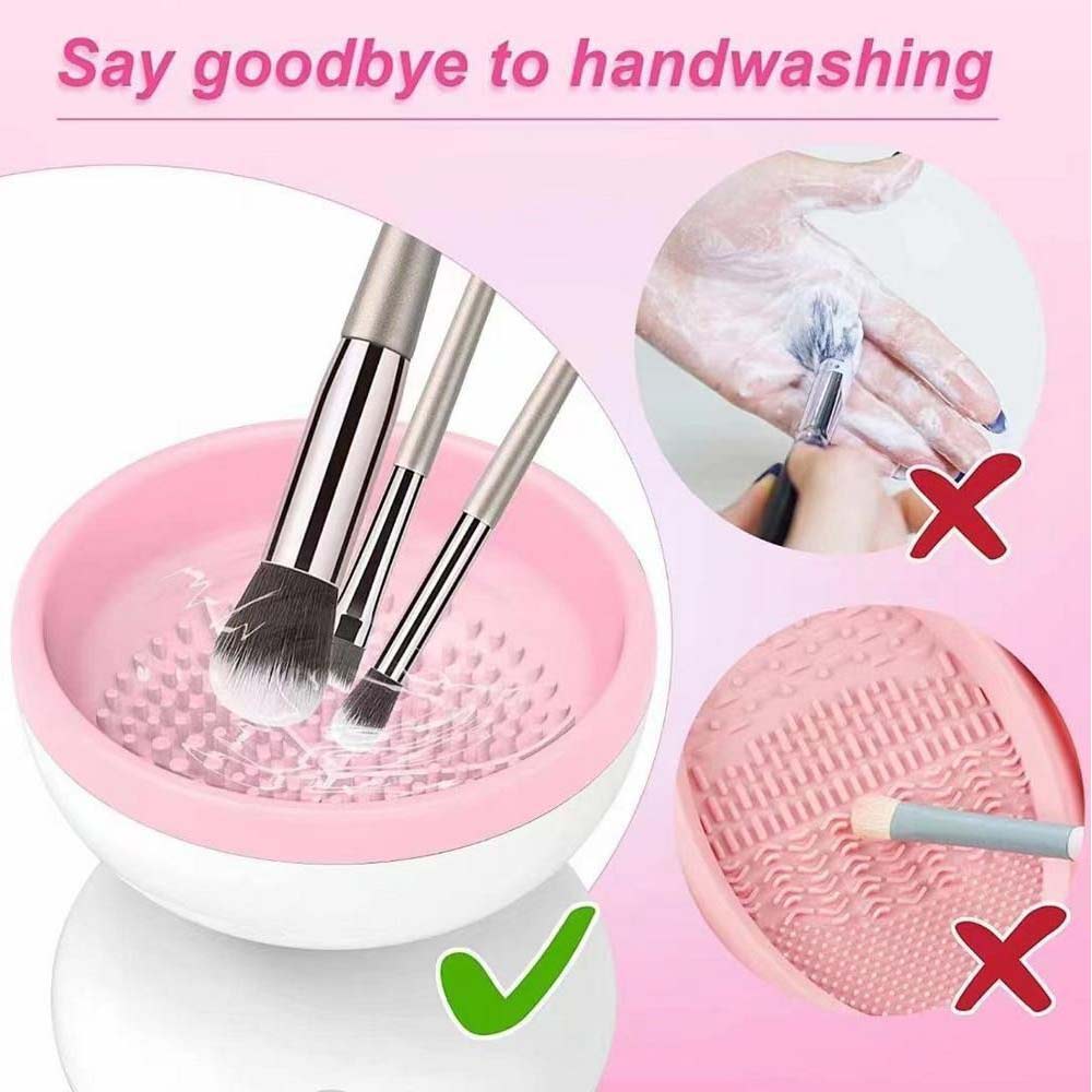Brush Cleaning Tool Automatic Cosmetic Brush Makeup Brush Cleaner Machine
