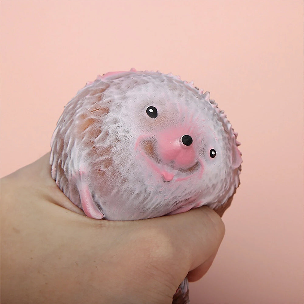 3-Pack Hedgehog Squishy – Slow Rising Stress Relief Toy, Pod Fidget Squeeze