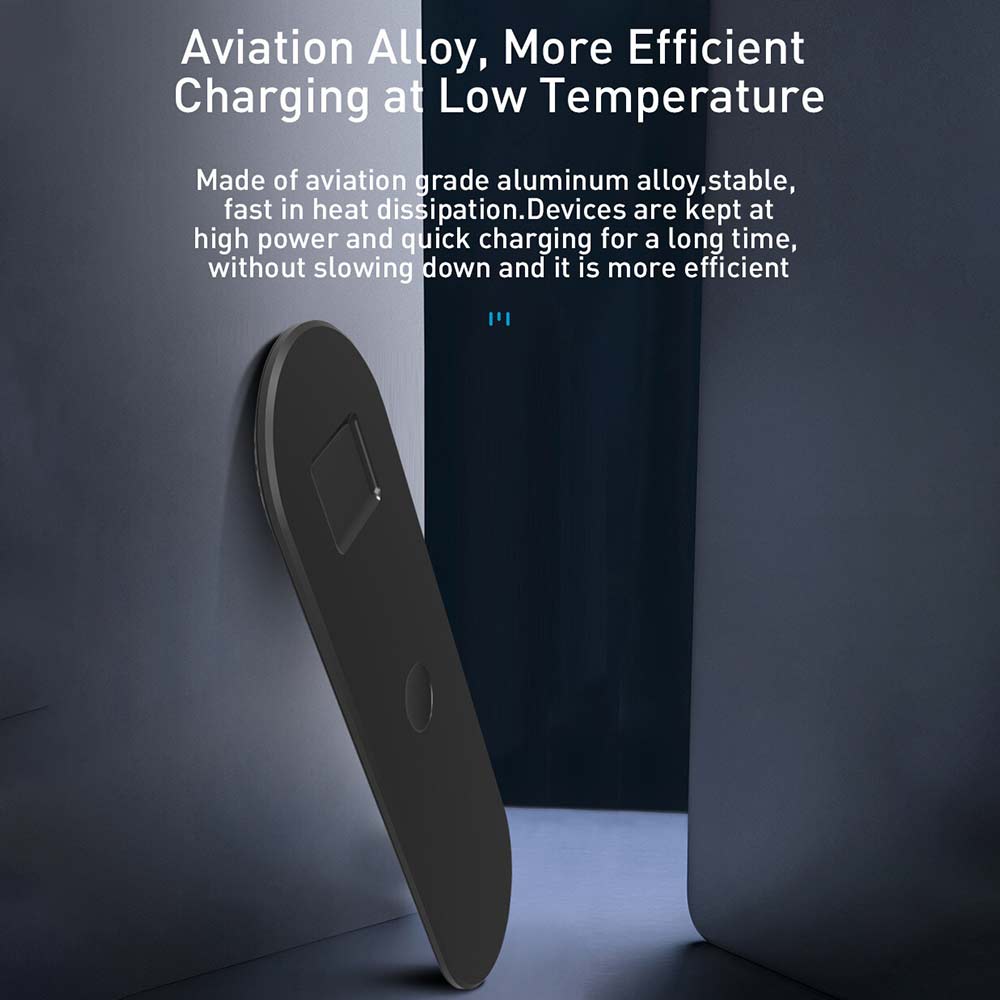 3-in-1 Wireless Charging Dock – for Apple Watch, iPhone & AirPods
