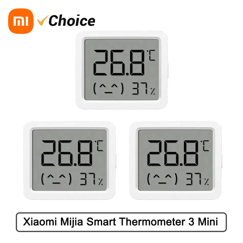 Xiaomi Mijia Bluetooth Temperature Hygrometer – Smart LCD Clock Monitor for Indoor