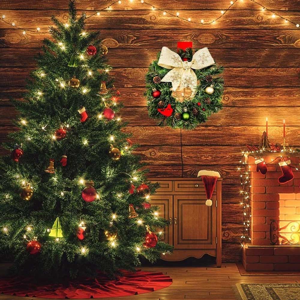 12PCS Realistic Bird Decor, Feathered Red Cardinal Ornaments with Clip - for Christmas Tree, Wreath, Home & Garden