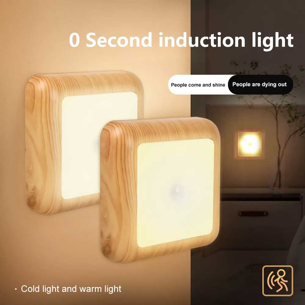 Motion Sensor Night Light – 6 LED Battery-Powered for Closet, Cabinet & Wall