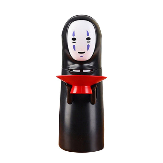 Coin Bank Spirited Away No-Face Man Kaonashi Music Piggy Bank Figure Gift Anime