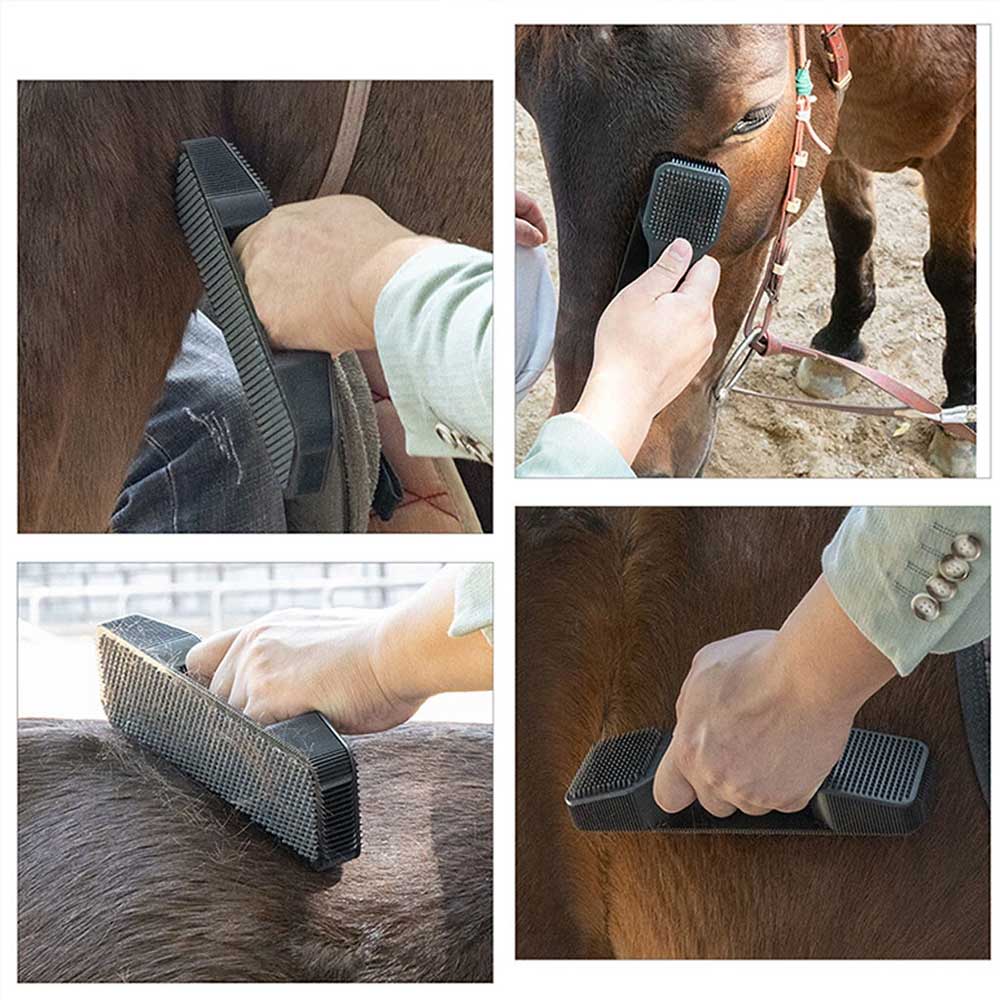 Horses Grooming Brush Pet Dogs Cats Deshedding Tool for Removing Tangled Hair