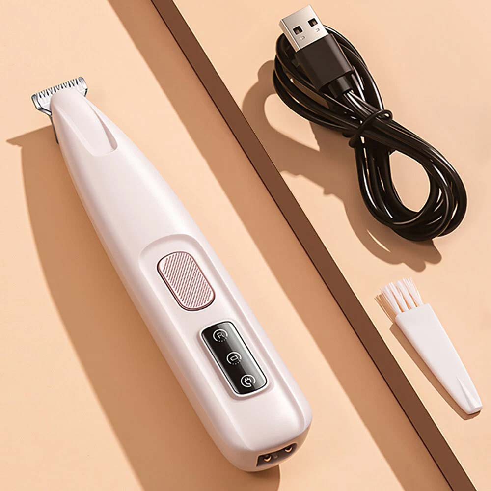 Pet Clippers - Cordless Dog Hair Trimmer Grooming Kit with Free Blades