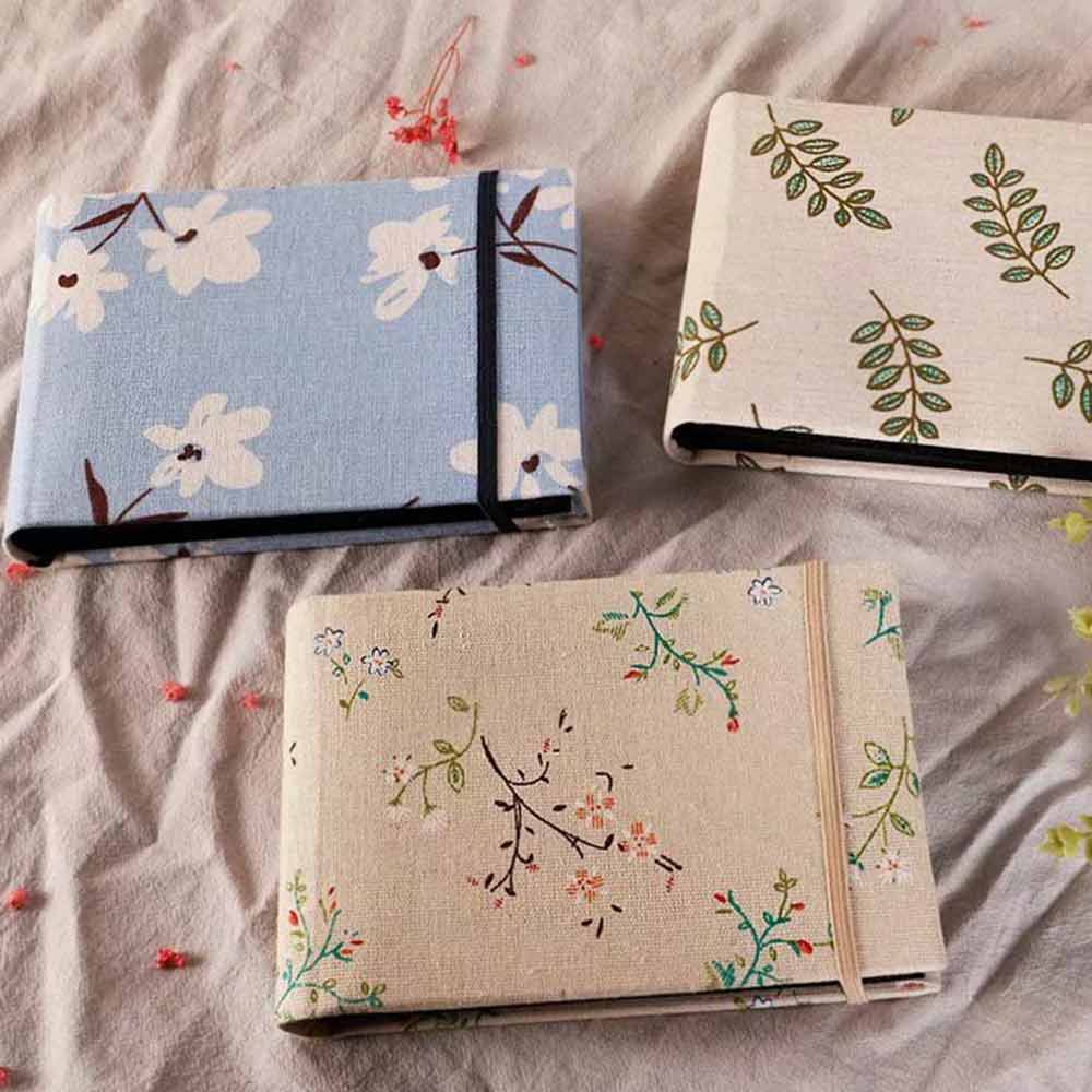 6Inch Small Photo Album Photo Album on Fabric Polaroid Postcard Storage Brochure
