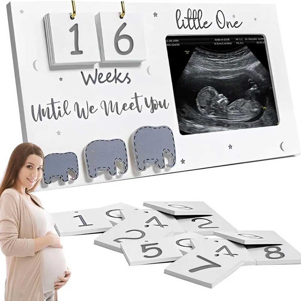 Ultrasound Photo Frame - Heartfelt Pregnancy Gift for Expecting Mothers