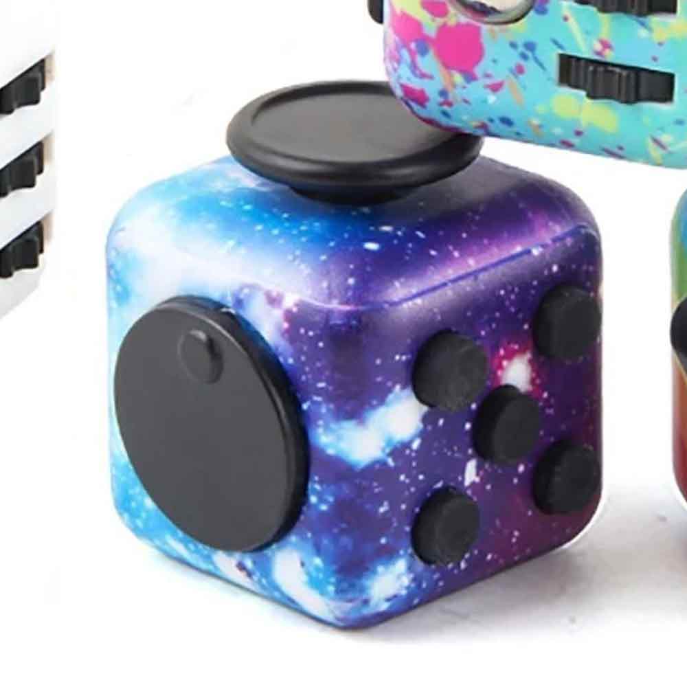 Fidget Cube Spinner – Stress Relief Finger Hand Magic Toy for Anxiety, ADHD, Adults & Teens