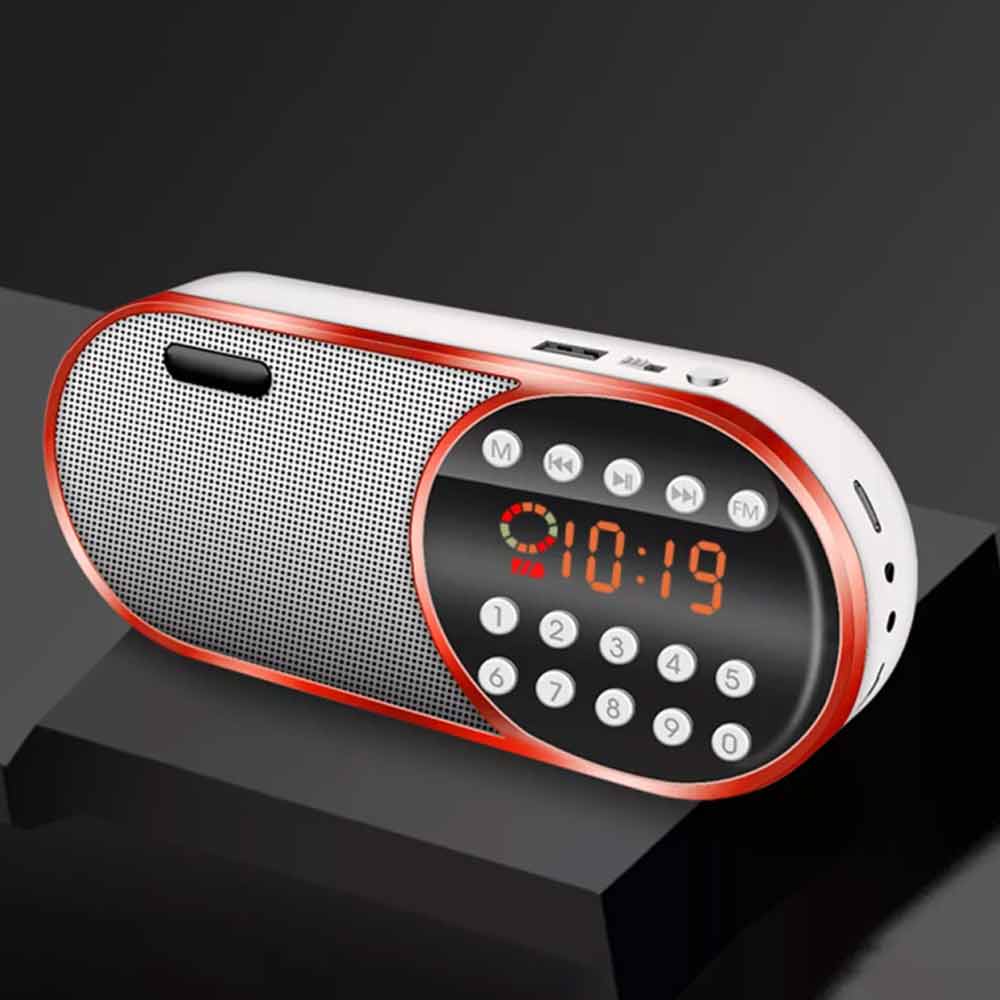 Portable Wireless Bluetooth Speaker Stereo Bass Loud USB FM Stereo Bass Speakers