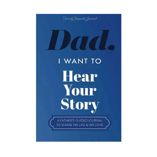 Dad/Mom, I Want to Hear Your Story Father's Journal To Share Life Notebooks Gift