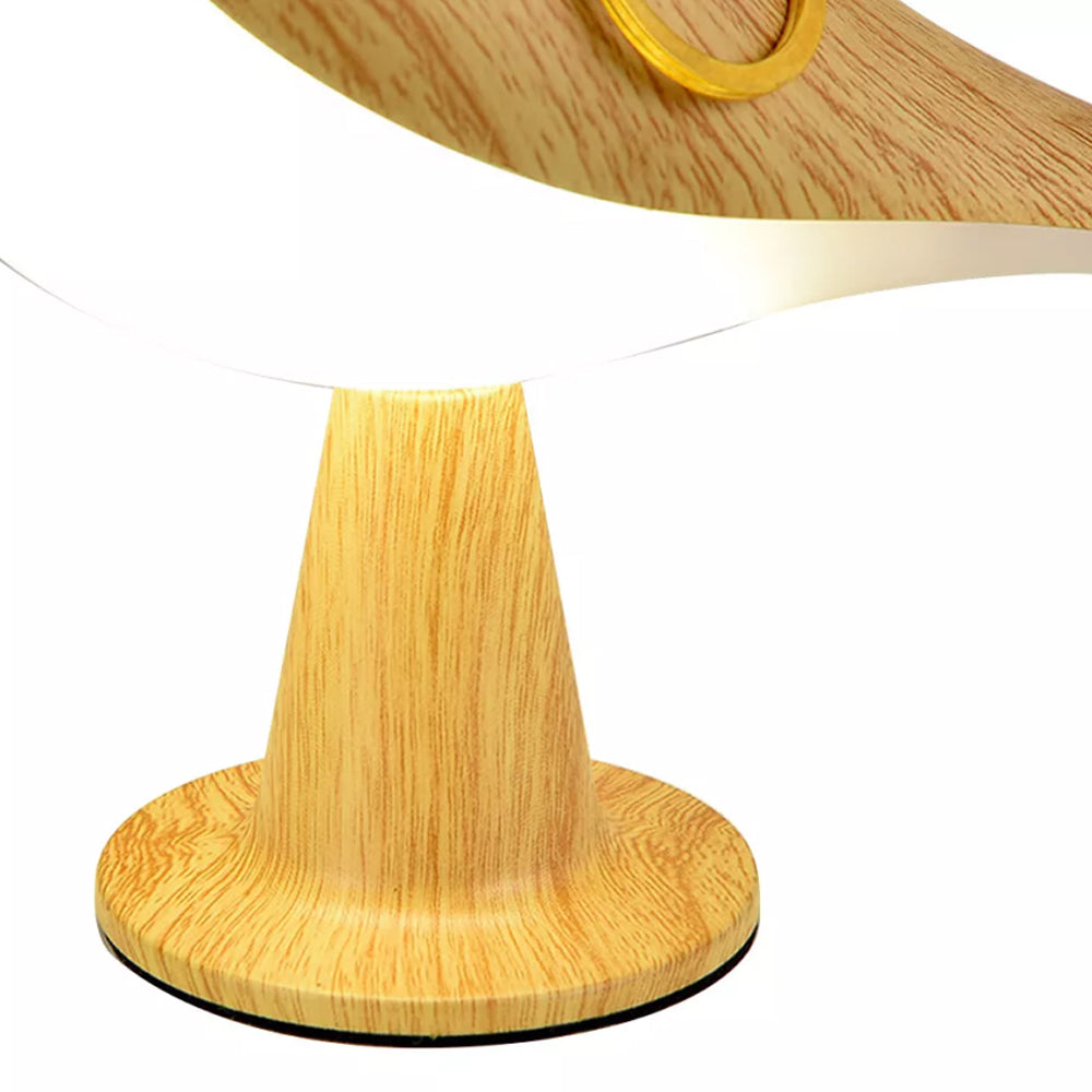 2 in 1 Bird Diffuser Lamp Cordless USB LED Table Touch Sensor Bedside Desk Light