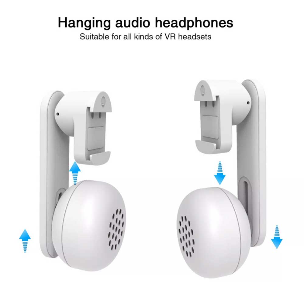 Clip-on Headphones Ultra-soft Immersive Sound Headset VR For Meta Quest3 / 2 UK