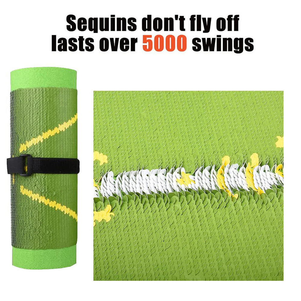 Golf Training Mat for Swing Golf Practice Mat Analysis Swing Path 45*30cm