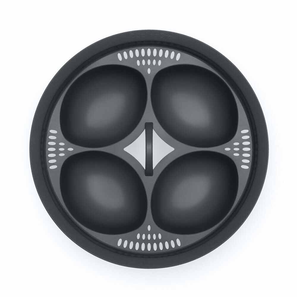 4-Egg Egg Poacher Insert Non-Stick Egg Poacher Accessory For Thermomix TM5 TM6