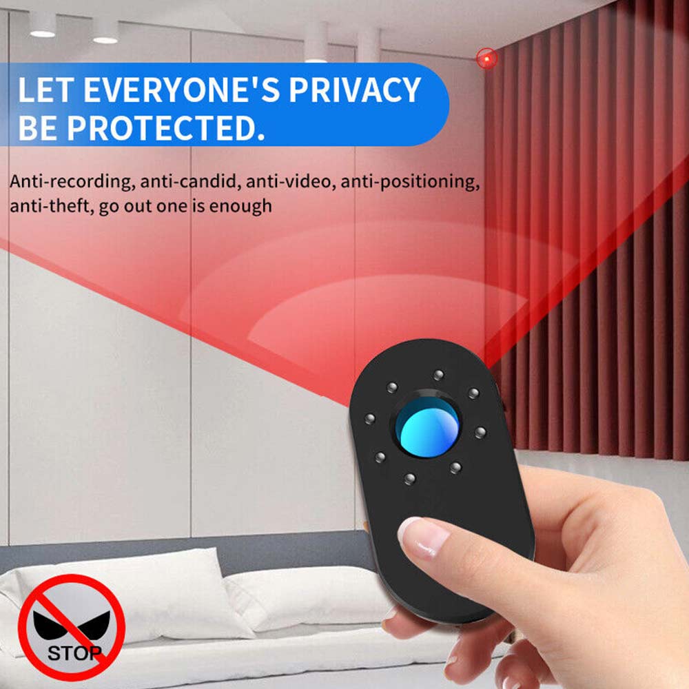 Signal Lens RF Tracker Camera Detector GSM Audio Anti Hidden Cam Bug Finder