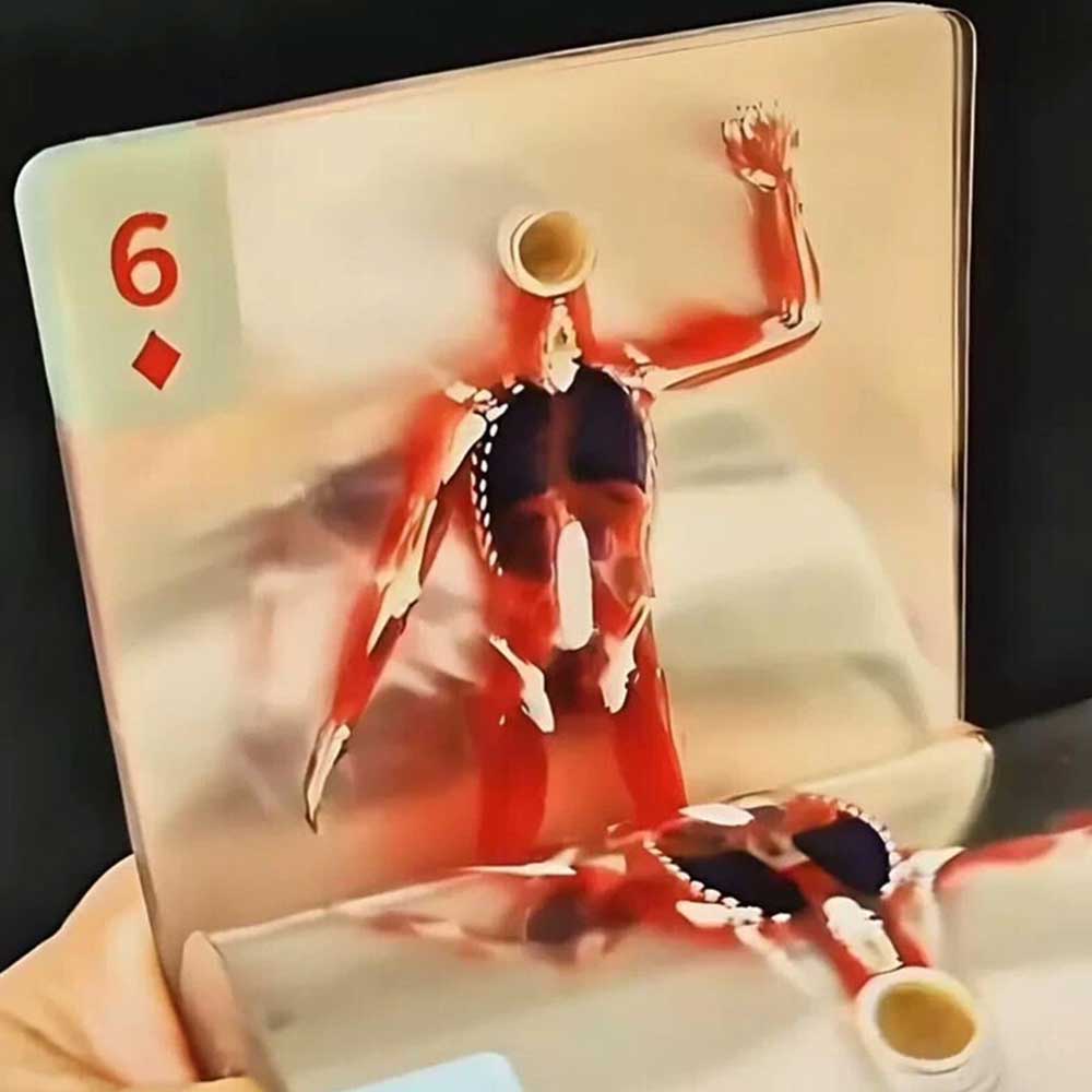 The Body Deck Human Anatomy - It's What's Inside That Counts Cards, 3D Image