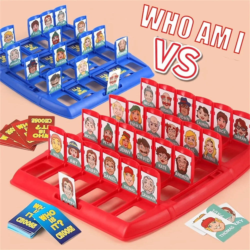 Guess Who? – 192 Cards Traditional Classic Family Board Game, Indoor Party Puzzle Game