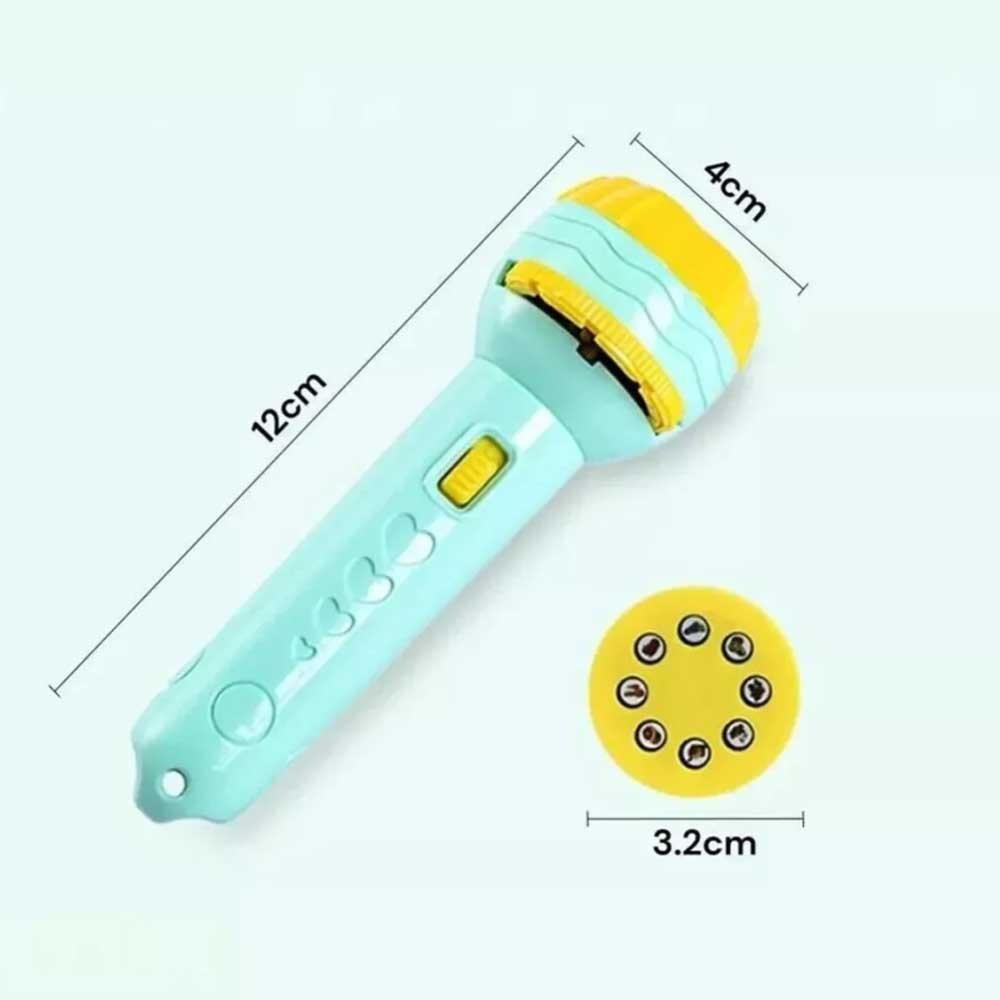 Kids Torch Projector Lights 48 Projection Flashlight Kids Educational Toys