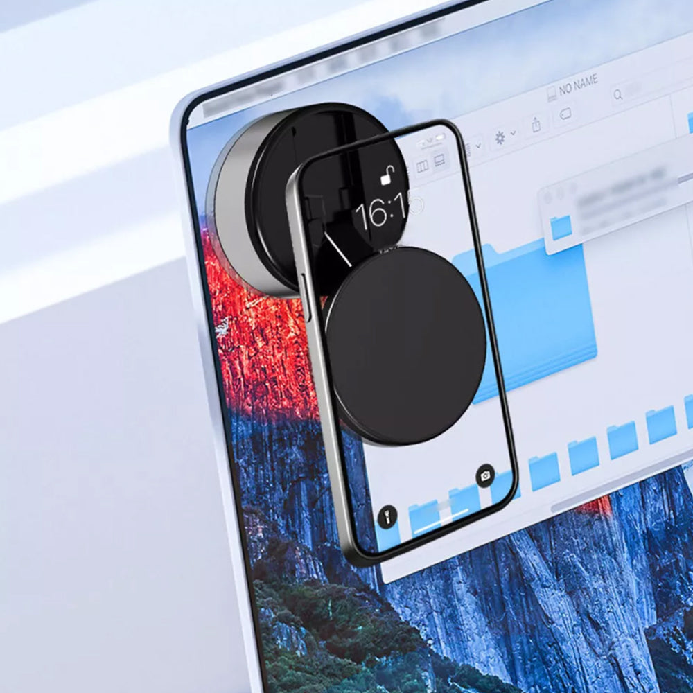 New Electric Vacuum Magnetic Suction Car Phone Mount 360° Rotation Holder