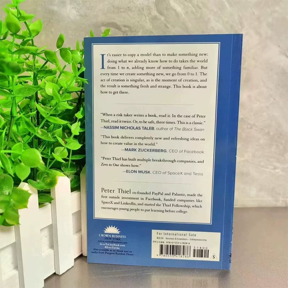 Zero to One – Startup Business Book, Entrepreneurship & Innovation Guide