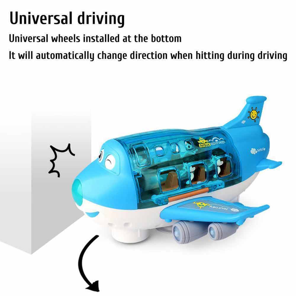 Airplane Toys with Music Light 360° Rotating Electric Toy Plane For Kid Children Gift