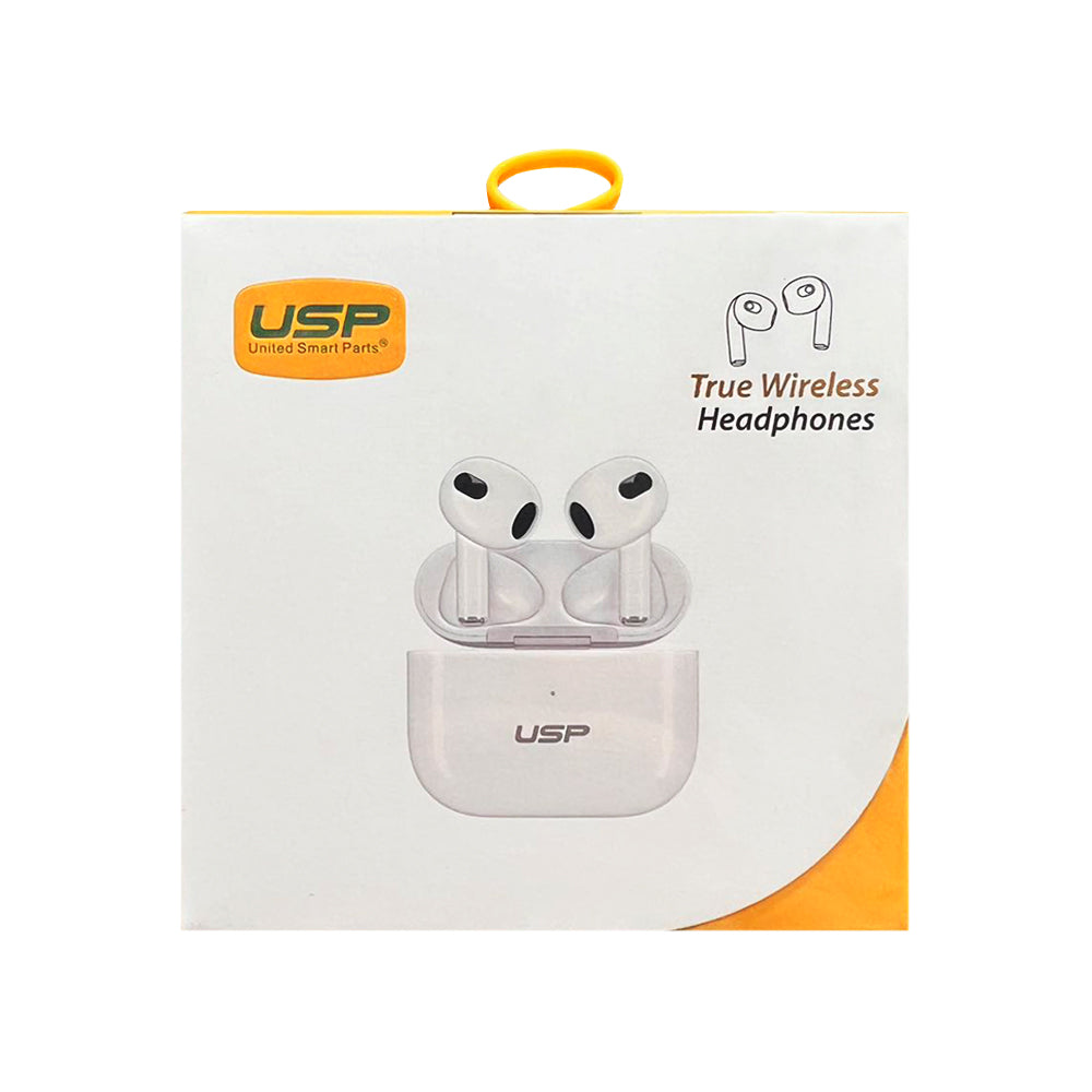 True Wireless Earphones True Wireless Earphone/Headphones White BT241 USP